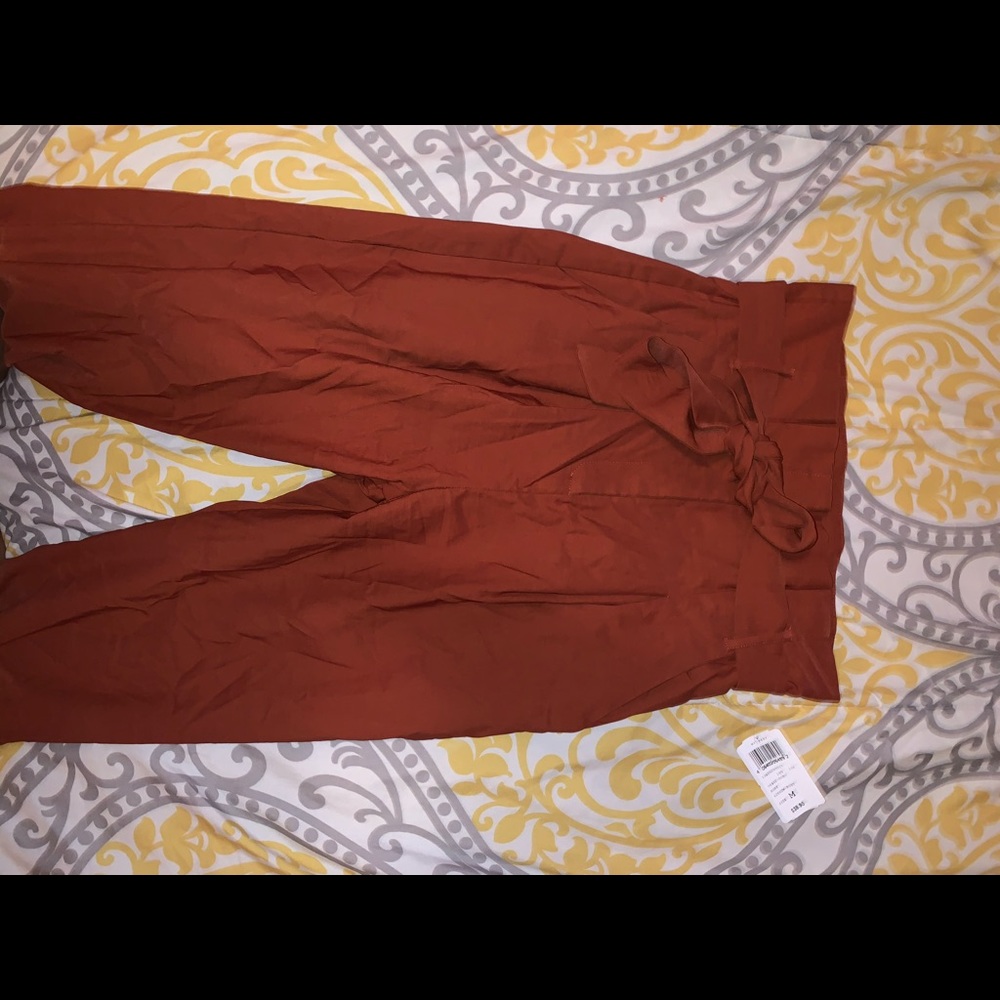 Windsor tie up front pants